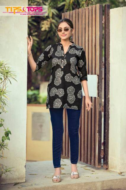 Tips & tops cotton shorties vol 9 Kurti manufacturers in India